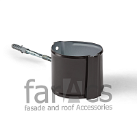 Крепление трубы на кирпич 125/90 RR 32