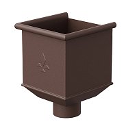 Воронка водосборная 150/100 PU Matt Ral 8017