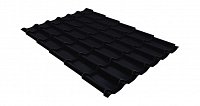Металлочерепица Классик Satin 0,5 мм Ral 9005