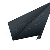 Планка для нижнего примыкания к трубе Фальц Ре 0,45 мм Ral 7016