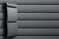 Сайдинг D4,8 Блок-хаус Акриловый Графит