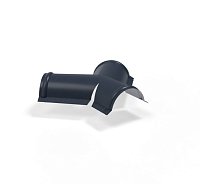 Тройник Y конька полукруглого Ре 0,5 мм Ral 7024