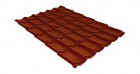 Металлочерепица Классик Satin 0,5 мм Ral 8004