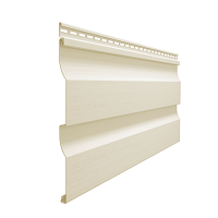 PREMIUM Сайдинг Корабельный брус D4.5D Сливки