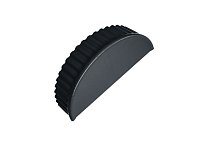 Заглушка торцевая полукруглого конька Сатин матовый Ral 7016