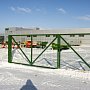 Grand Line: Ворота распашные Medium New Lock 2,03x4,0, цвет Ral 6005