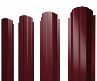 Штакетник П-образный фигурный Ре двухсторонний 0,45 мм Ral 3005