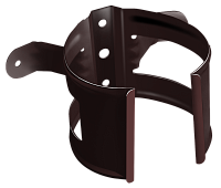 Держатель трубы (дерево) 125/90 Rooftop dRain Ral 8017