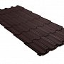 Grand Line: Металлочерепица Квинта Плюс GreenCoat Pural 0,5 мм