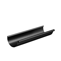 Желоб водосточный 150/100 PU Matt 3 м Ral 9005
