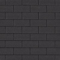 Гибкая черепица Brick Черный