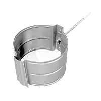 Крепление трубы на кирпич 125/90 Цинк