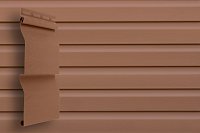 Сайдинг D4 Корабельный брус слим Classic Color Plus Темно-бежевый