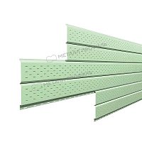Софит Lбрус с перфорацией Norman 0,5 мм Ral 6019