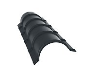 Конек полукруглый Satin 0,5 мм Ral 7016