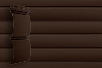 Сайдинг D4,8 Блок-хаус Акриловый Темный дуб