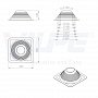 Vilpe: Уплотнитель ROOFSEAL комплект №4/7 150-280 мм