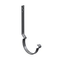 Крюк желоба удлинённый 150/100 PU Ral 7024