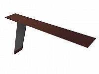 Планка карнизная фальц Satin Matt 0,5 мм Ral 8017