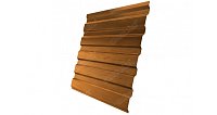Профнастил C-20 Print двусторонний 0,45 мм Golden Wood
