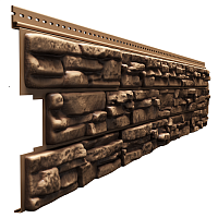 LUX Сайдинг ROCKY Кедровый орех