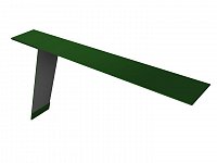 Планка карнизная фальц Satin 0,5 мм Ral 6005