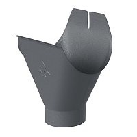 Воронка желоба 125/90 PU Matt Ral 7024