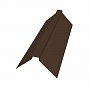 Grand Line: Конек плоский 150х40х150 мм Velur Х 0,5 мм