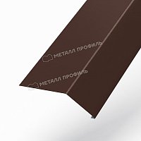Планка карнизная 100х69 Norman 0,5 мм Ral 8017