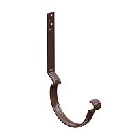 Крюк желоба длинный 125/90 PU Ral 8017