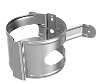 Крепление трубы на дерево 125/90 Цинк