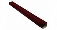 Труба прямоугольная Vortex Pe 3м Ral 3005
