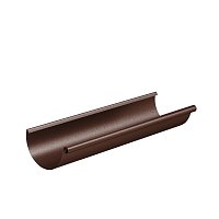Желоб водосточный 150/100 PU Matt 3 м Ral 8017