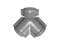 Тройник Y-образный Полиэстер Ral 7004