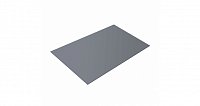 Плоский лист шириной 1250 мм Pe 0,45мм Ral 9006