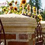 White Hills: Накрывочная плита Тиволи четырехскатная 38*38
