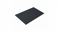 Плоский лист шириной 1250 мм Rooftop бархат 0,5мм Ral 7024