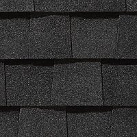 Гибкая черепица Landmark Moire Black