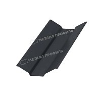 Планка ендовы верхняя 76х76 Norman 0,5 мм Ral 7024