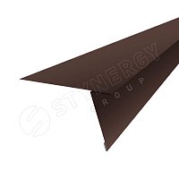 Планка карнизная фальц Corundum50 Matt 0,5 мм Ral 8017