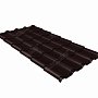 Grand Line: Металлочерепица Камея GreenCoat Pural Matt 0,5 мм