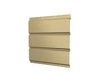 Софит без перфорации Pe 0,45 мм Ral 1014