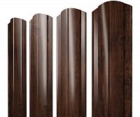 Штакетник Круглый фигурный Print Elite 0,45 мм Cherry Wood