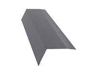 Планка карнизная 65х100 мм Полиэстер 0,45 мм Ral 7004