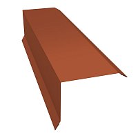 Планка торцевая 100х80 Pe 0,45мм Ral 8004