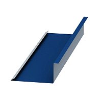 Планка примыкания нижняя Purman 0,5 мм Ral 5005