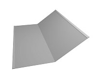 Ендова нижняя 300х300 мм Полиэстер 0,45 мм Ral 9003