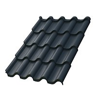 Профиль декоративный Монтерос VikingMP 0,45 мм Ral 7016