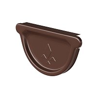 Заглушка универсальная 150/100 PU Ral 8017