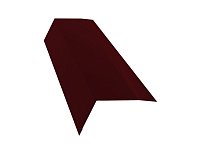 Планка карнизная 65х100 мм Сатин матовый 0,5 мм Ral 3005